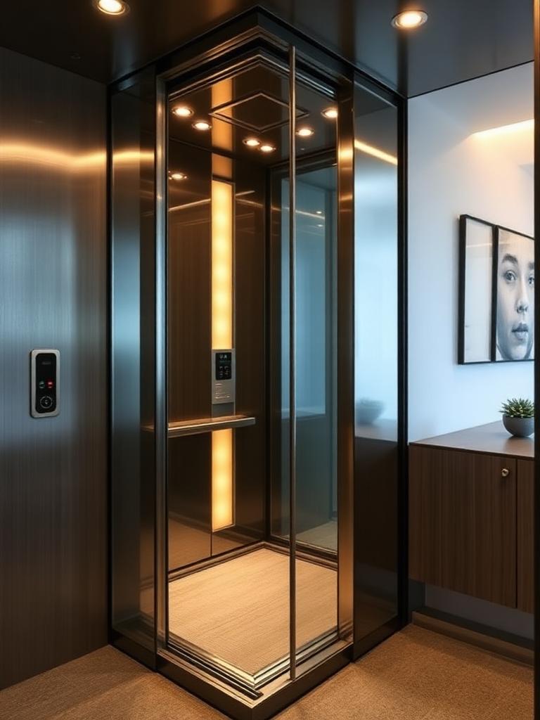 Kabin lift rumah 1